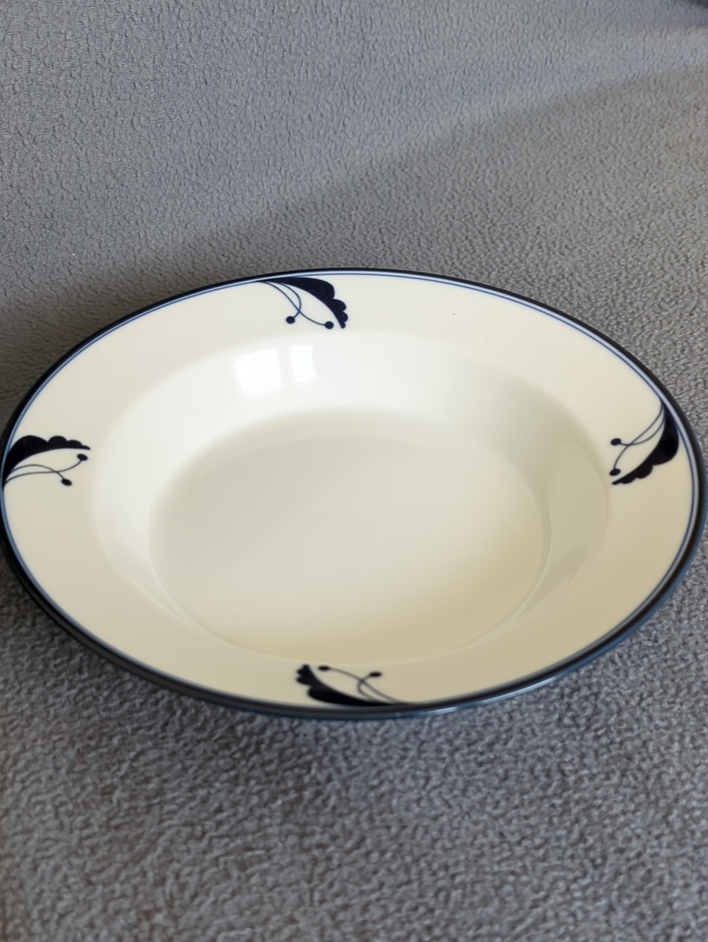 Dansk Flora Bayberry Blue Soup Bowl.